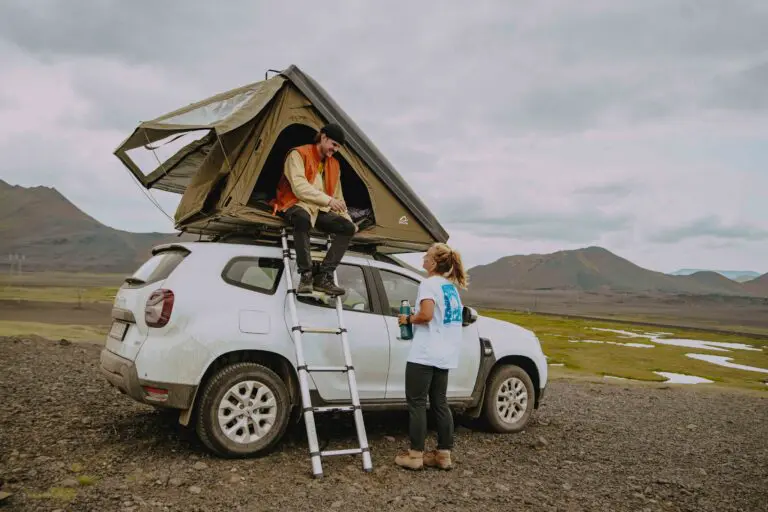 Car Rooftoptent Iceland Camping