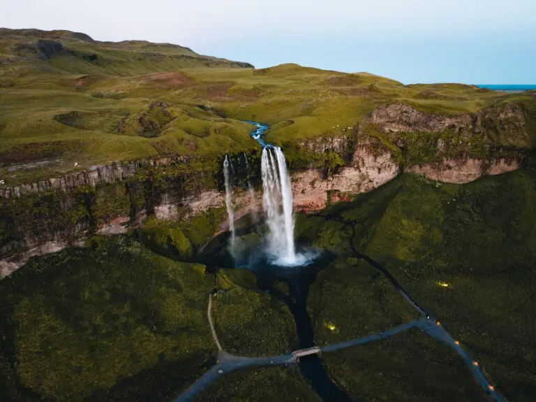 Waterval Groen IJsland