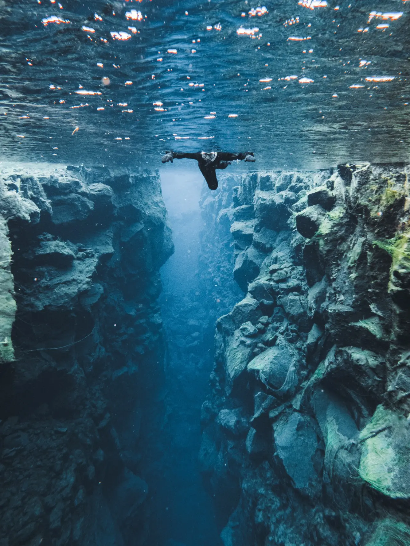 diving in Iceland