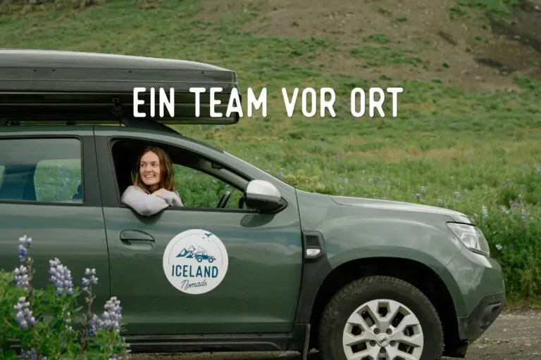 Ein Team vor Ort